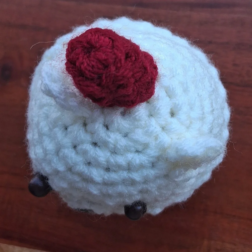 Handmade Crochet Boba Bear Plush